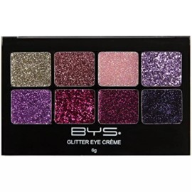 BYS Glitter Gel Makeup Palette 8 shades - Fairy Dust, Suitable for all area of
