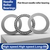 4 Sets NTA1220+2TRA Thrust Needle Roller Bearings with Two Washers,