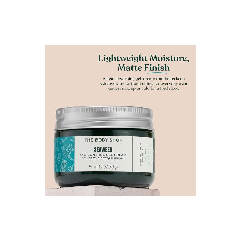 The Body Shop Seaweed Gel Cream, For Oily and Combination