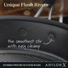Anolon X Hybrid Nonstick Induction Saute Pan With Lid, 3.5