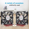 Wathai DC Brushless 12V Cooling Case Fan 80mm x 15mm