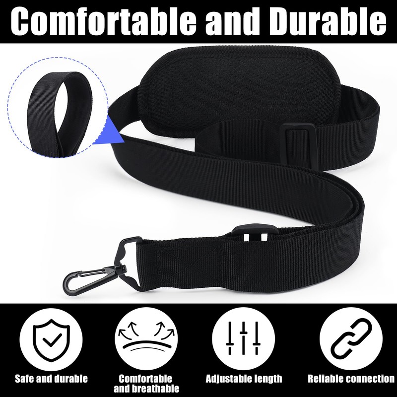 Meng Jiaran Strimmer Harness Padded Belt Shoulder Strap,2PCS Adjustable Strimmer