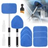 EeeKitOnline 11 pcs Window Windshield Cleaning Tool Microfiber Car Wiper