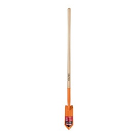 Truper Tru Pro California Trenching Shovel, 4-Inch Narrow Blade, 47-Inch Premium Ash Wood Handle, Professional-Grade Irrigation and Utility Excavation Tool (Model TRS-4C / 33094)
