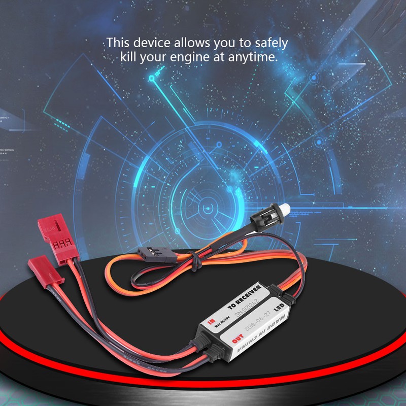 Rcexl K1 Opto Gas Engine Kill Switch RC Part Accessory