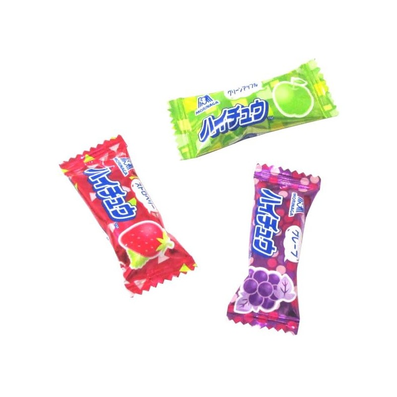 Morinaga Seika Mini Haichu Bite Size, 100 Pieces, Assorted