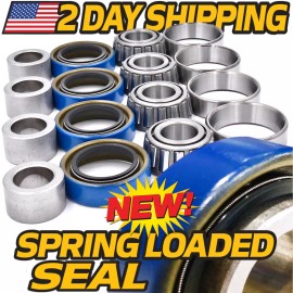 HD Switch 2Kit Front Wheel Bearing & Spring Loaded Seal for Kubota K3451-18900 K3451-18070