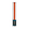 Playwell Martial Arts Cotton White Belt With Coloured Stripes Grading