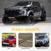 Riasdy F150 Hood Light Mount Brackets, Ditch Light Brackets Front
