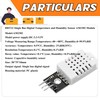 DIGISHUO 2Pcs DHT22/AM2302 Single Bus Digital Temperature and Humidity Sensor
