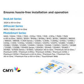 CMYi 564XL Replacement Combo Pack Ink Cartridge for HP PhotoSmart C6340, C6350, C6375, C6380, C6383, C6388, D5400 Series, D5430, D5445, D5460 (2 Black, 2 Cyan, 2 Magenta, 2 Yellow, 2 Photo Black)