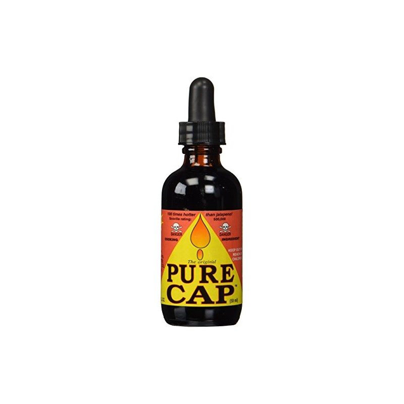 Pure Cap Hot Sauce: Ferociously Fiery Hot Sauce (500,000 Heat