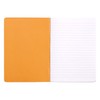 RHODIA 119188C - Orange Piqué Notebook - A5 - Lined