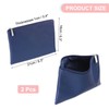 uxcell PU Leather Makeup Bag, 2pcs Waterproof Cosmetic Organizer Bag