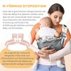 Babytrage für Neugeborene ab Geburt, Ergonomisch, Kindertrage, Verstellbare Baby Trage,