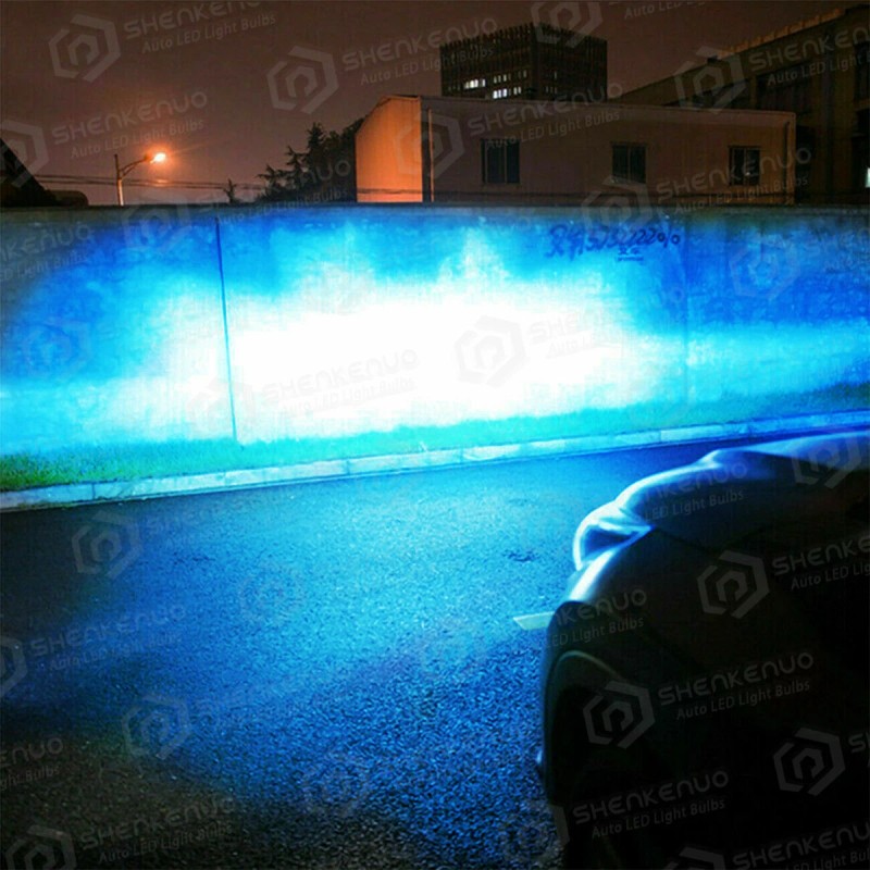 SHENKENUO 4x 9005 H11 Combo LED Headlight High Low Beam