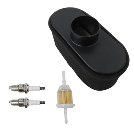 XSPANDER Updated Air Filter Kit w/Spark plug & Fuel Filter Fit for Kawasaki FR651V FR691V FR730V FS481V FS541V FS600V FS651V FS691V FS730V FX600V 22-26 HP ENGINES,Replaces Part Number 063-2097-00