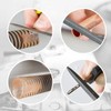 Utoolmart Carbon Steel Needle File, 10-Pieces Mini Steel Needle File