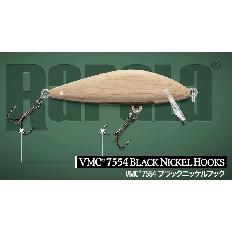 Rapala CDE75-GDAY Ayu Countdown Elite 3.0 inches (7.5 cm), 0.4