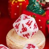 HDdais Christmas Dice 7-Die Polyhedral DND Dice with Christmas Tree