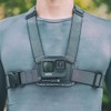 SUREWO Adjustable Chest Strap Mount Compatible with GoPro Hero 12/11/10/9/8/7/6/5