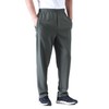 Zoulee New Men's Classic Drawstring-Waist Jogger Pants Sweatpants with Zipper