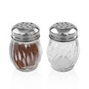 1st Choice Salt and Pepper Shakers with Stainless Tops Set