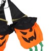 Pumpkin String Lights Clear Pattern Spooky Ambience Battery Powered LED