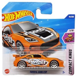 Hot Wheels - Toyota GR86 Cup - Compact Kings 1/10 - HYX23 - Short Card - Bridgestone - Sparco - Mattel 2025 - 1:64