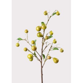 Afloral Faux Pear Fruit Branch - 39"