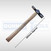Dunnet Tools Traditional Cross Pein Hammer with Wooden Handle -