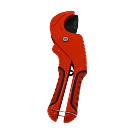 PPR Pipe Cutter 42 mm 1-5/8 Inch Professional Pipe Cutter for PVC Pipe, PEX Pipe and Plastic Pipes, One-Hand Quick Cutting Tool for Pipe