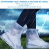 GXGM Waterproof Shoe Covers, Reusable Anti-Slip Overshoes, Anti-Slip Overshoes for