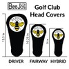 Labrador Retriever Driver 460cc Club Headcover Handmade by BeeJos