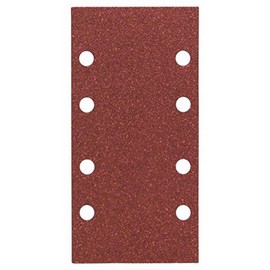 BOSCH 2608605304 10-Piece Sanding Paper Set for Wood 93 x 186 mm P80 Grit