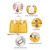 TeeYee Women's Medium Handbag Canvas Shoulder Bag Shopper Multi Compartments