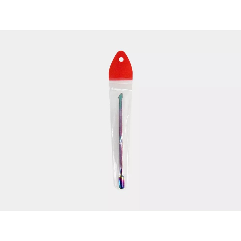 GI Titanium Color Cuticle Pusher Stainless Steel Nail Cut Tool