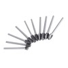 One Set 10 Tungsten Steel Carbide Burrs for Rotary Tool