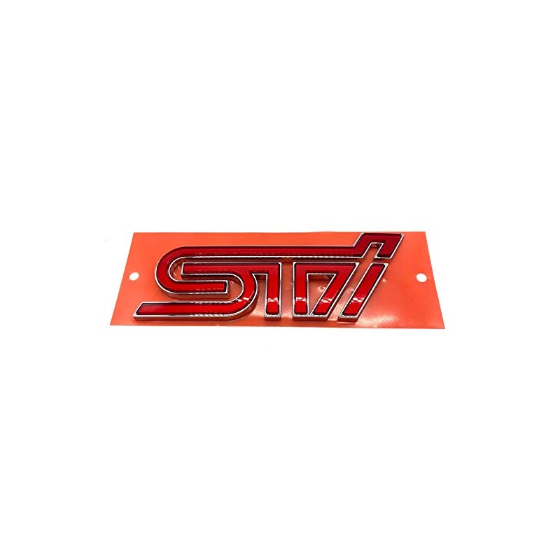 Subaru Impreza GE/GH/GR Rear STI Red Emblem