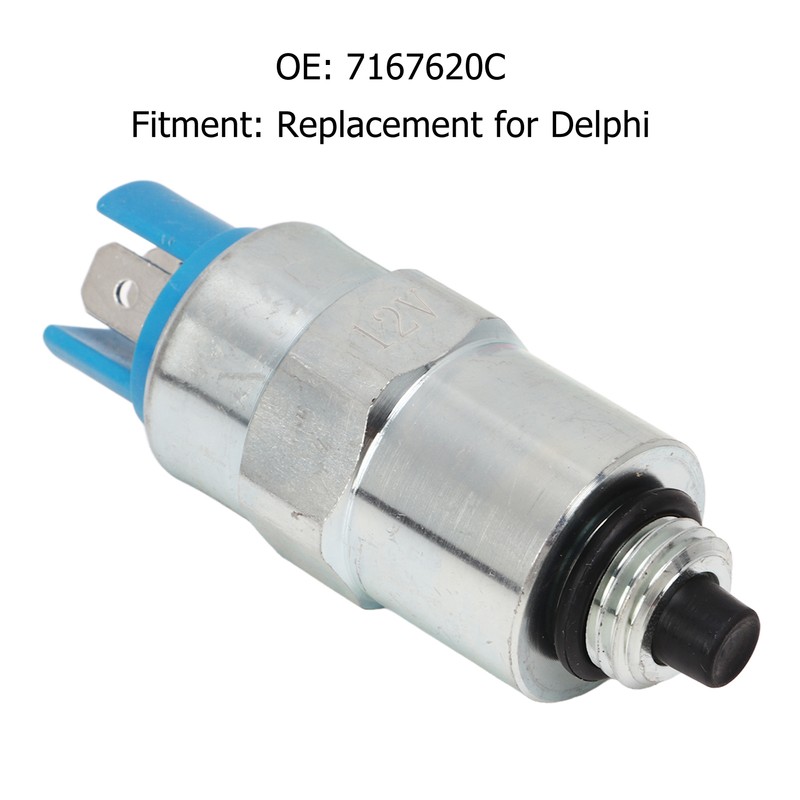 Fuel Injection System Shut Off Stop Solenoid Valve Engine Flameout