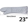 Linwnil Extra Long 23 Inch Heat Resistant Oven Gloves New