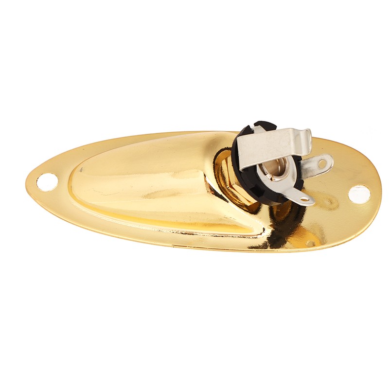 Boat Guitar Output Jack Gold Metal Electric Guitar Pickup Output