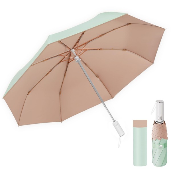 Pioggistar Mini Umbrella Storm Proof Pocket Umbrella Automatic Open and