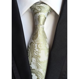 Men Tender Green Texture Ties Stylish HANDMADE Luxury Formal Suit Selt Neckties
