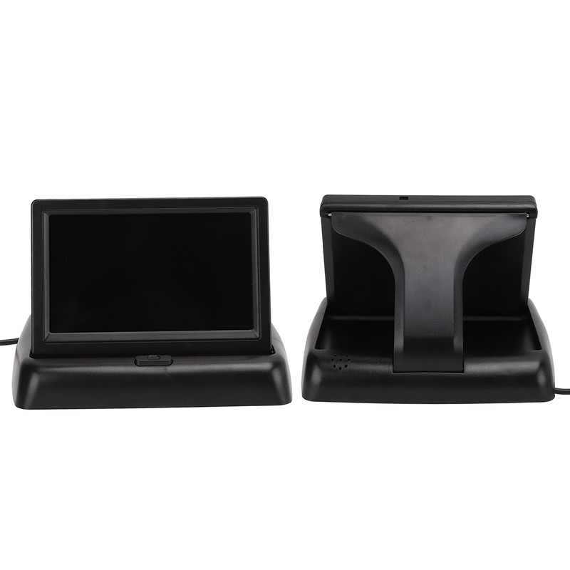 Car Baby Camera 4.3in Large Screen Clear Display 360° Rotating
