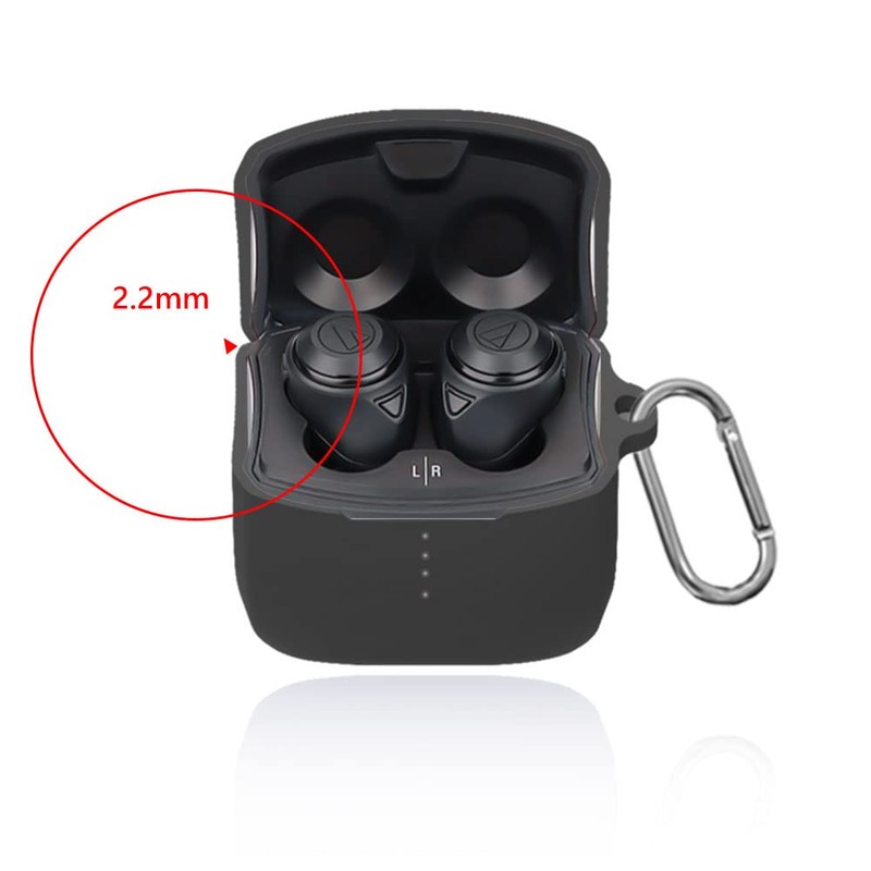For Audio-Technica ATH-CKS50TW Case [HVUYAL] ATH-CKS50TW Compatible with Lost Prevention