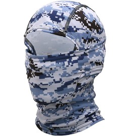 Camo Balaclava Full Face Mask UV Protection Tactical Shiesty Mask for Men Women - Color: 18