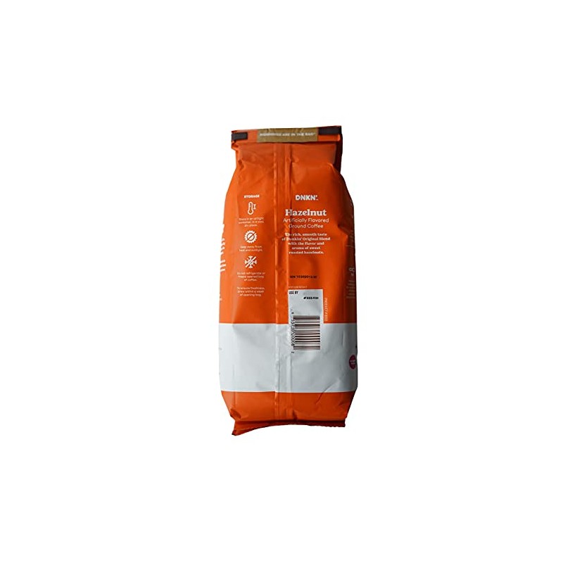 Dunkin' Donuts Ground Coffee 1 LB. Bag Multi Pack (Hazelnut,
