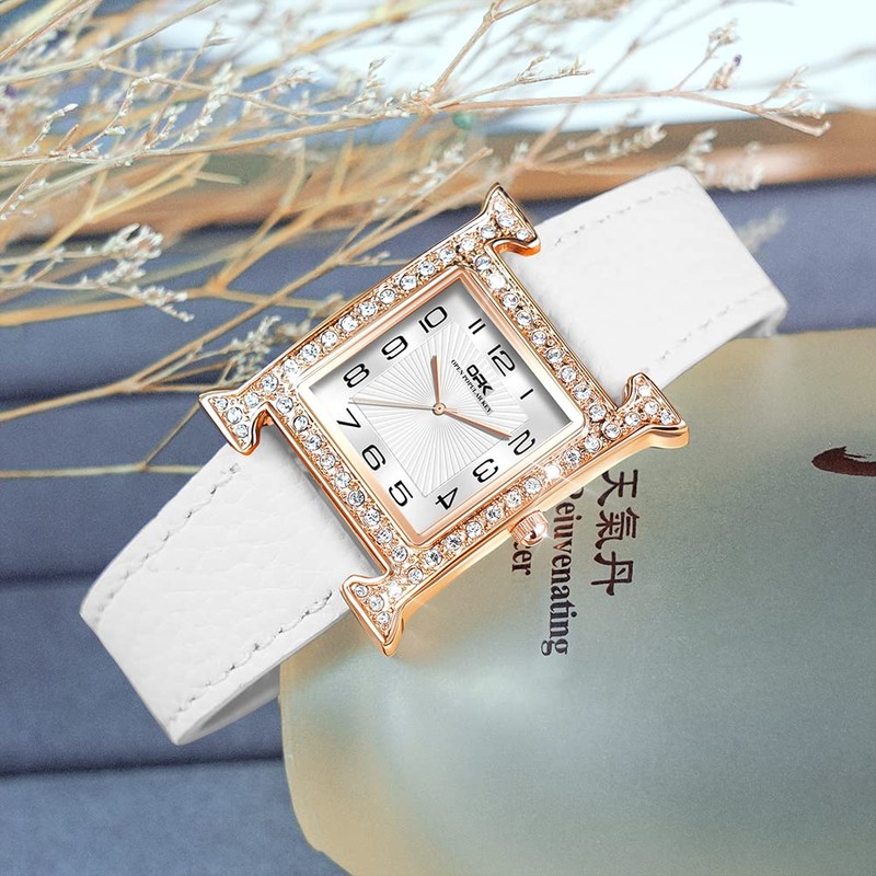 Basfur Dress Watch Fe-Montre-029-02, White, Modern