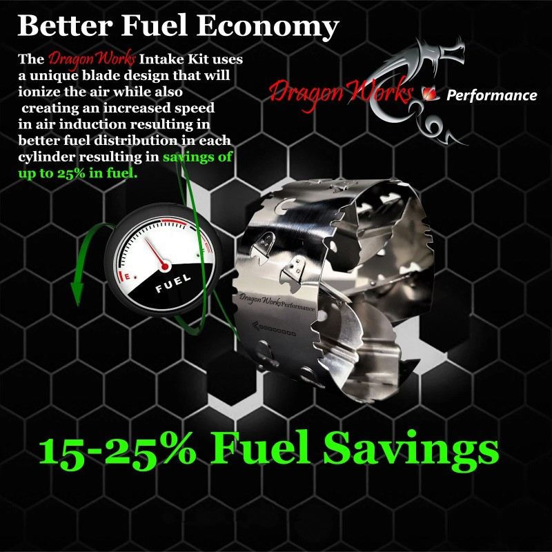 DragonWorks Performance Fits Volvo All Models Performance Intake Fuel Savers